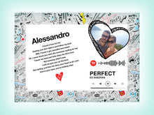 Carica l'immagine nel visualizzatore di Gallery, Tovagliette di Coppia Love Spotify
