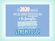 Carica l'immagine nel visualizzatore di Gallery, Kit Calendario Family personalizzato con nome