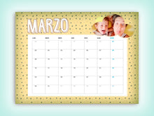 Carica l'immagine nel visualizzatore di Gallery, Kit Calendario Family personalizzato con nome