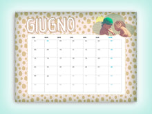 Carica l'immagine nel visualizzatore di Gallery, Kit Calendario Family personalizzato con nome