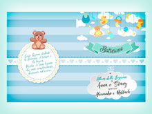 Carica l'immagine nel visualizzatore di Gallery, Album Battesimo maschio