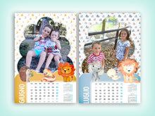 Carica l'immagine nel visualizzatore di Gallery, Calendario da muro Giungla