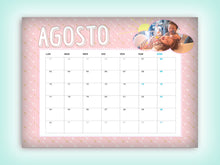 Carica l&#39;immagine nel visualizzatore di Gallery, Kit Calendario Family personalizzato con nome
