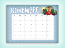 Carica l&#39;immagine nel visualizzatore di Gallery, Kit Calendario Family personalizzato con nome
