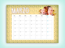 Carica l&#39;immagine nel visualizzatore di Gallery, Kit Calendario Family personalizzato con nome
