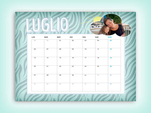 Kit Calendario Family personalizzato con nome