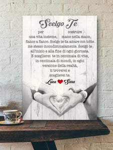 Pannello "Scelgo te"